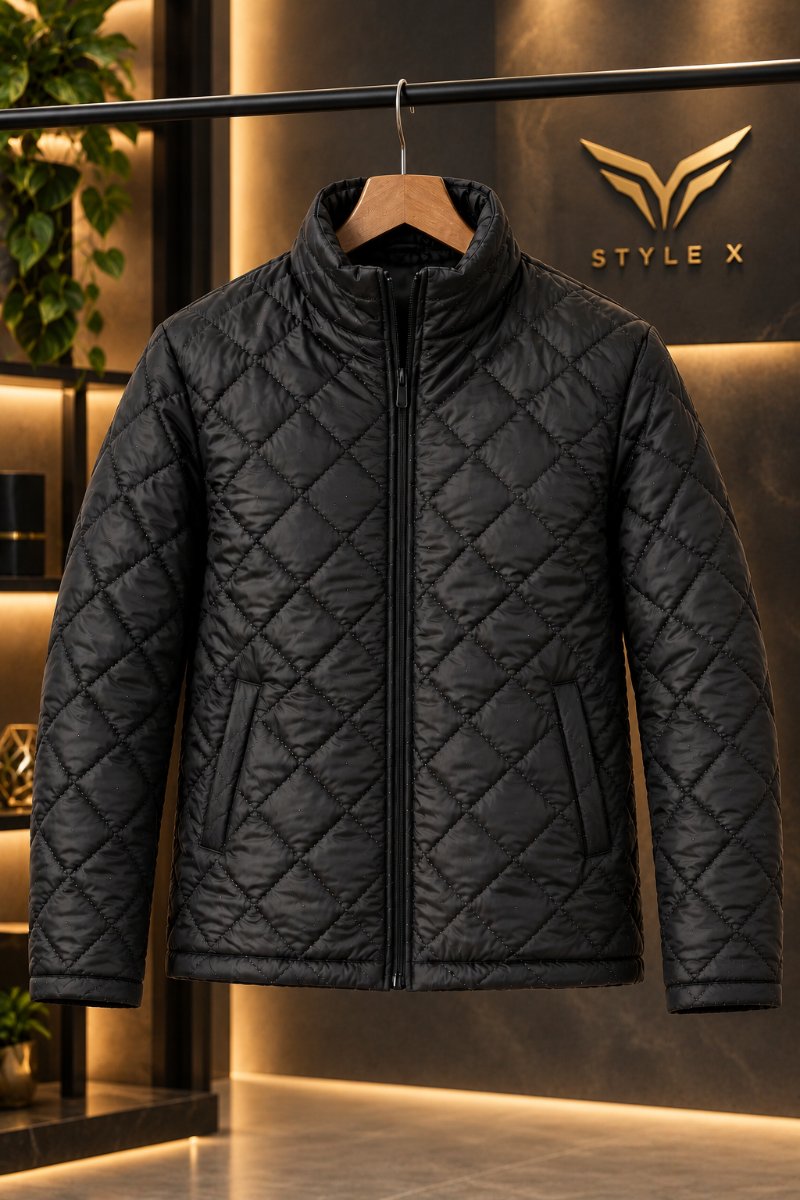 Diamond Quilted Padding Jacket